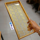 Customizable Arabic-Style Acrylic Tray – Trio of Sizes, Quartet of Colors