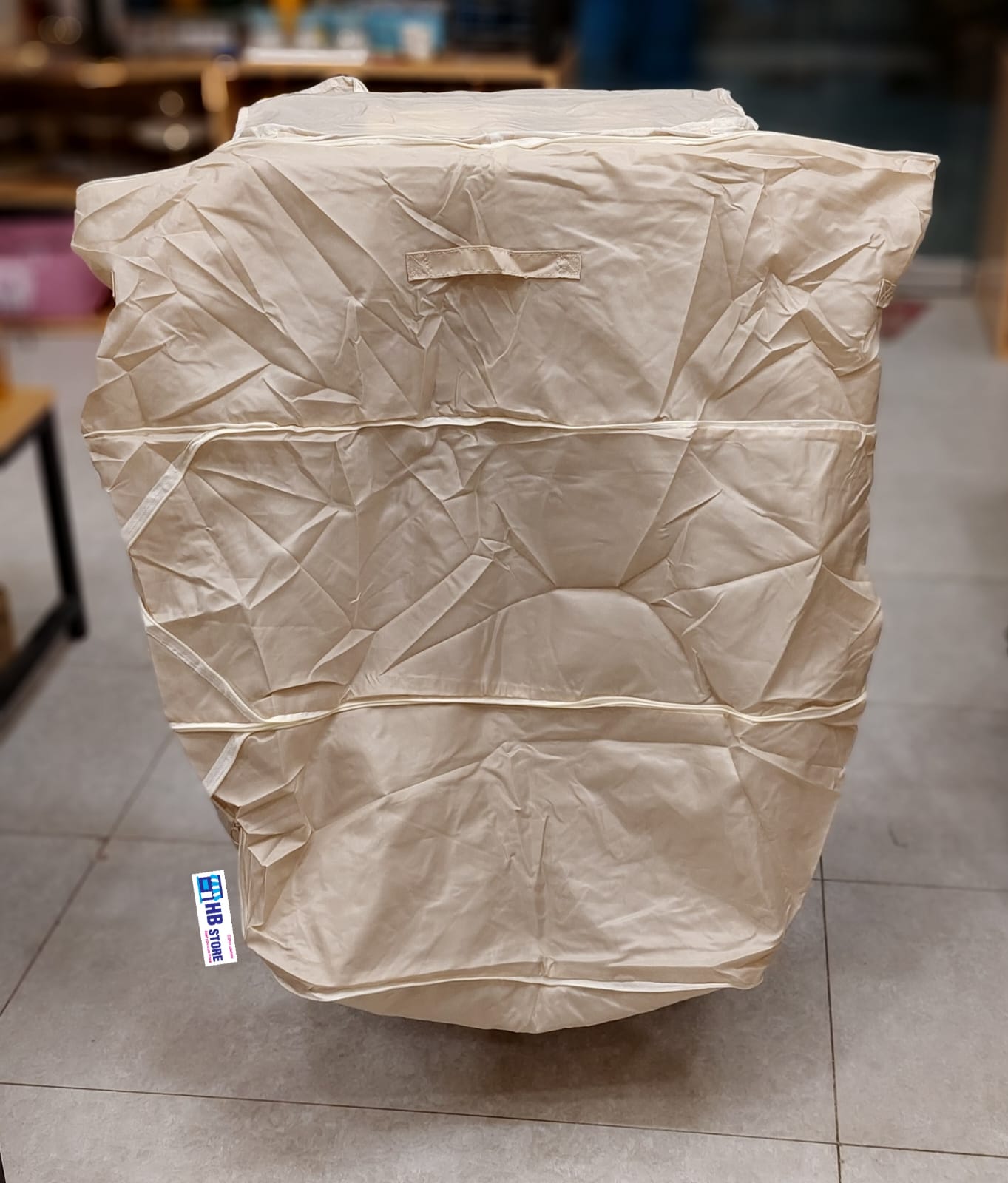 Extra Large Fabric Storage Bags with Zippers