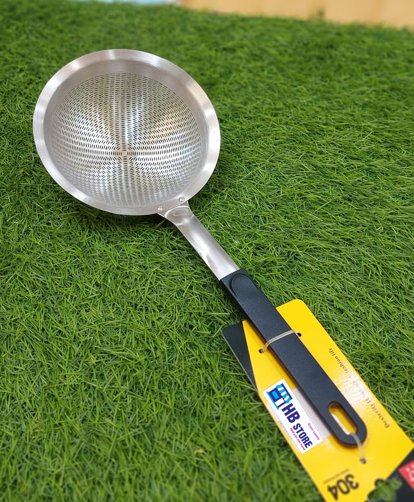 Heavy-Duty Stainless Steel Deep Skimmer/Strainer