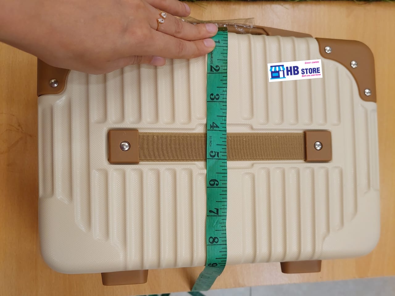 Luggage Style Portable Cosmetic Bag