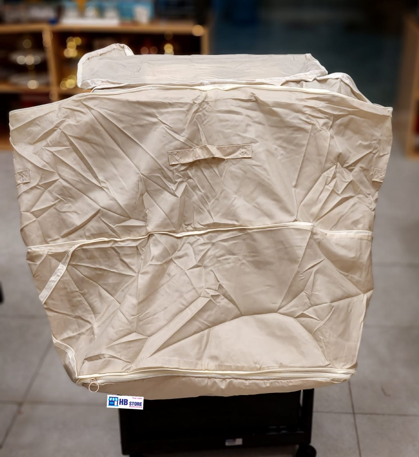 Extra Large Fabric Storage Bags with Zippers