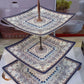 3 Tire Melamine Cake & Pastry Stand