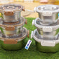 Airtight Stainless Steel Box Set