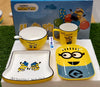 Official Minions "Team Minion" Ceramic Dinnerware Set