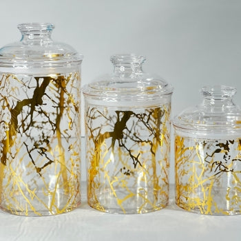 3Pcs High Quality Airtight Acrylic Jar