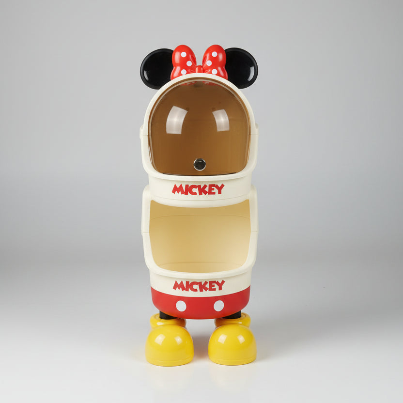 Original Disney Mickey Standing Storage Organizer Cabinet