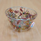 Double Wall Floral Bowl – Elegant & Insulated Design