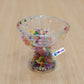 Charming Floral Double Wall Bowl for Ice Cream & Desserts
