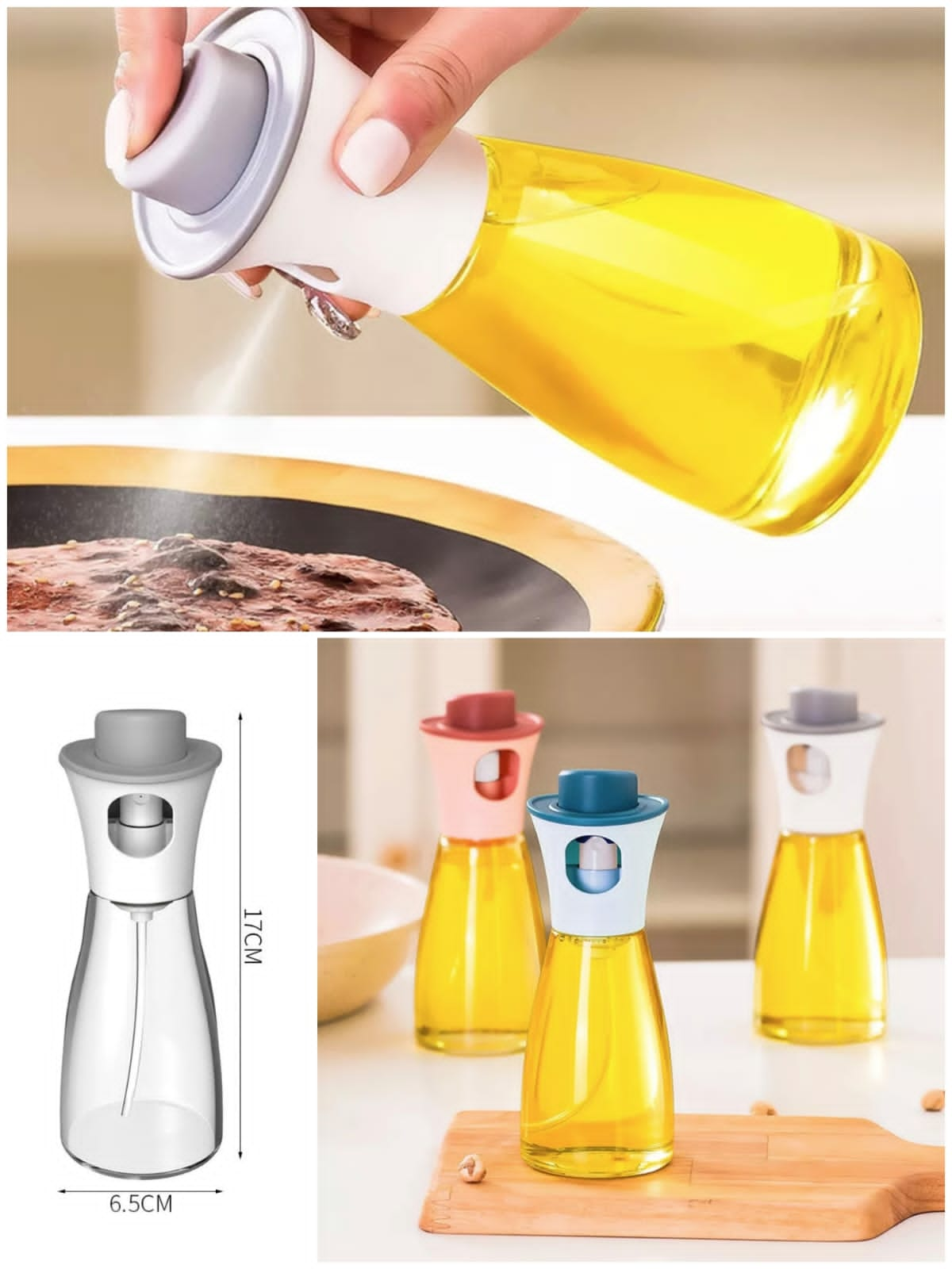 Glass Oil Spray Bottle