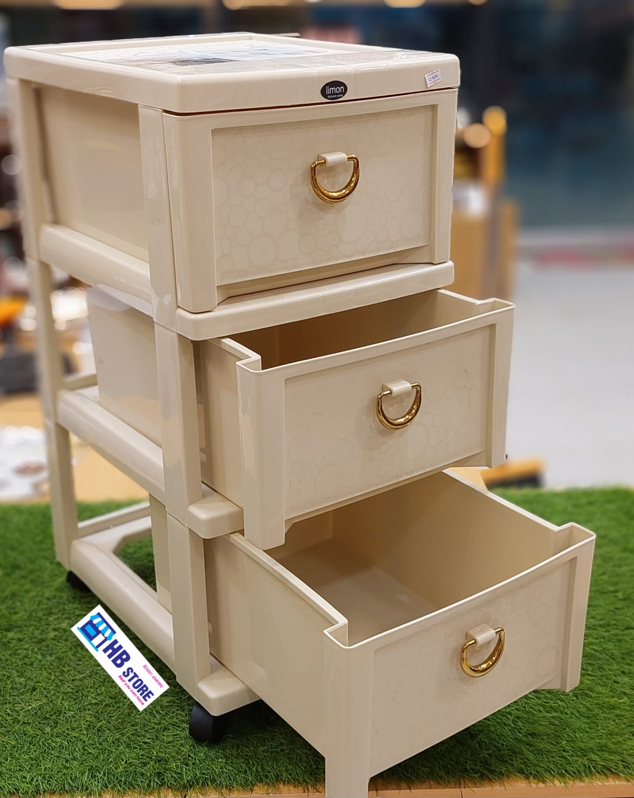 Limon Stylish Plastic Drawer Storage Unit