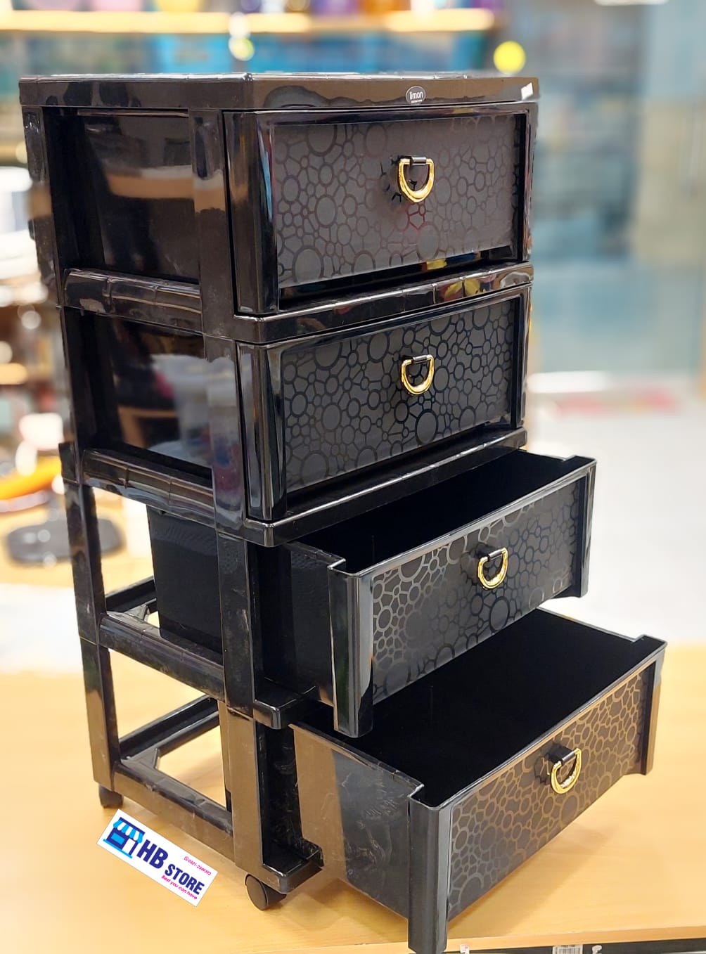 Limon Stylish Plastic Drawer Storage Unit