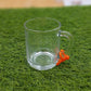 Funky Clear Glass Mug Set