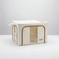WOZUN Steel Frame Fabric Storage Box