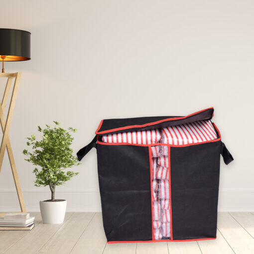 5Pcs Black Organizer Bags