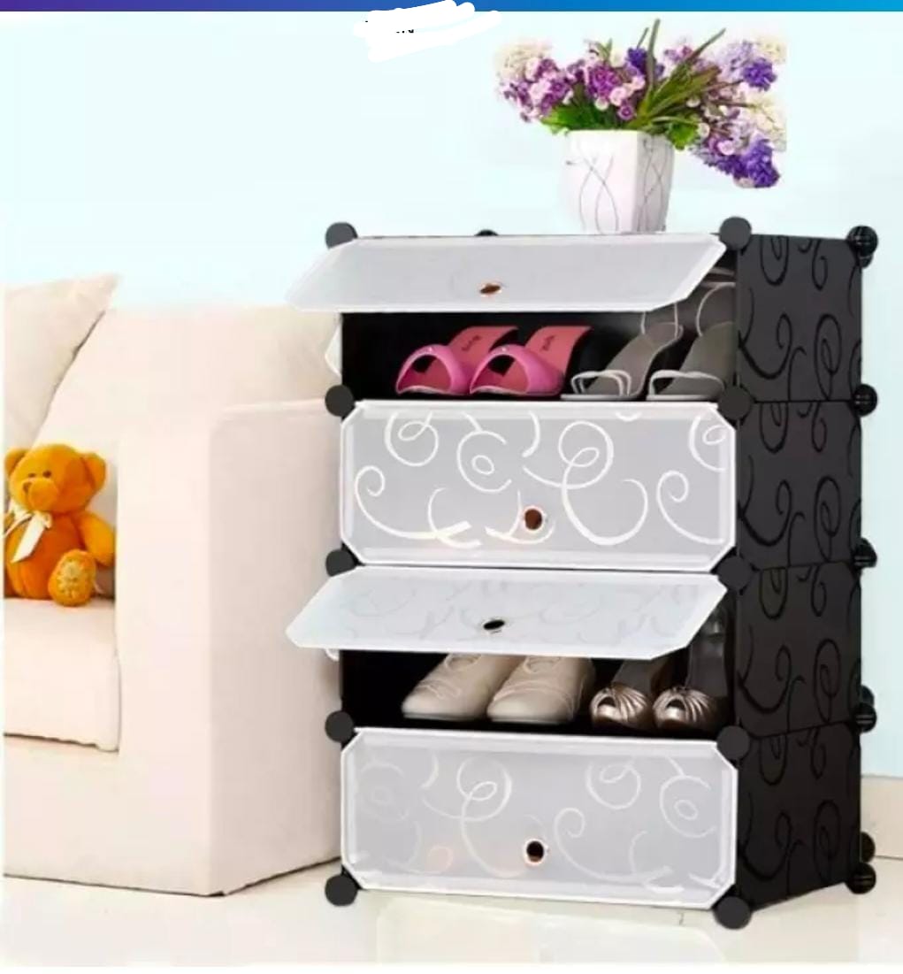 Pvc Fabric Shoes Rack