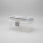Limon Multi-Tier Clear Plastic Utility Organizer Box