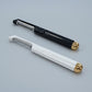 Straight Fruit and Vegetable Peeler with Gold End Cap