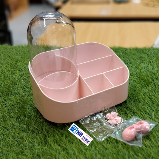 2 in 1 Brush Holder+Cosmetic Organizer