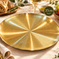Royal Golden Thali Style Dining Plates