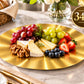Royal Golden Thali Style Dining Plates