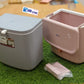 Compact Square Plastic Dustbin