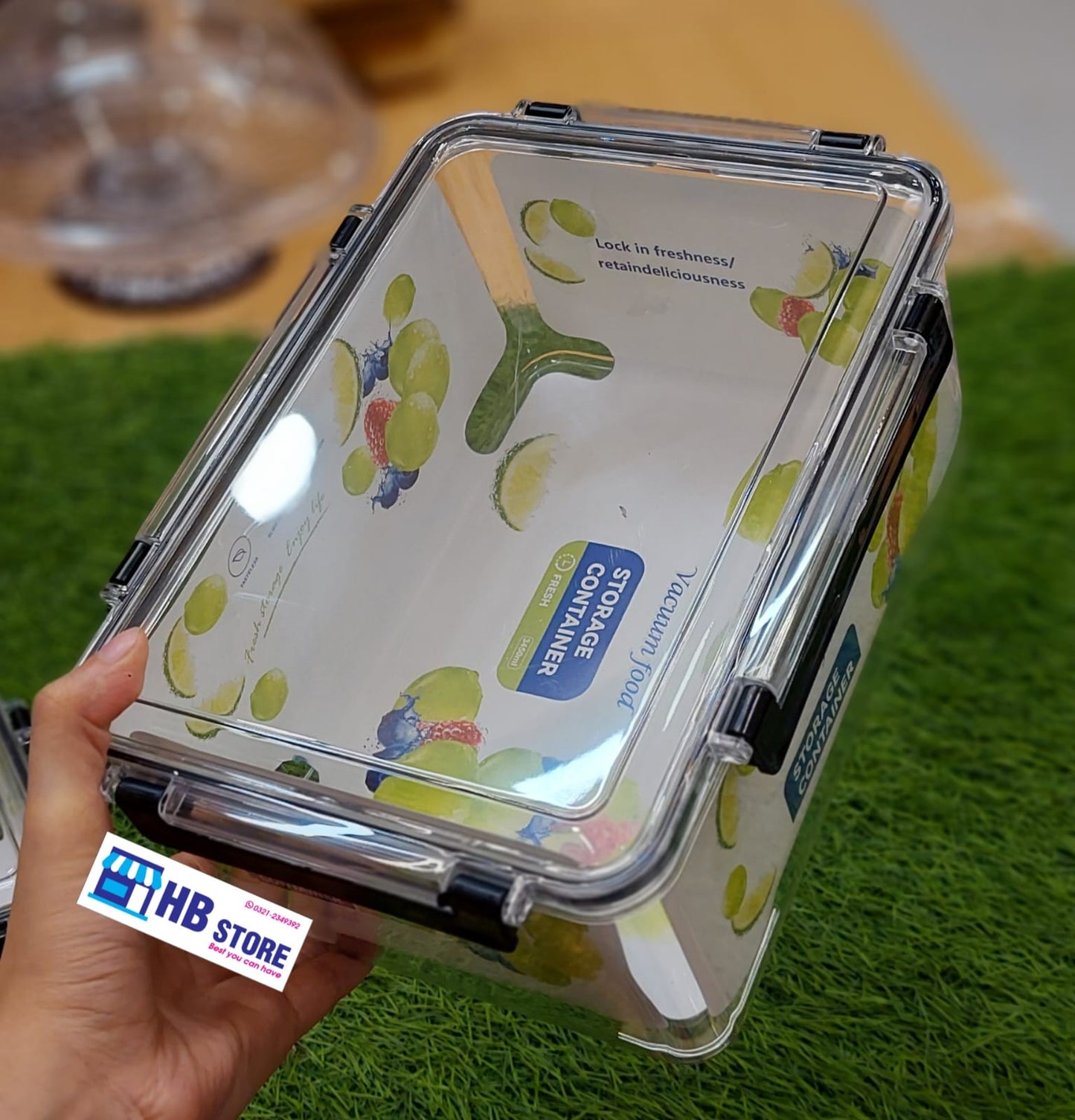Rectangular Airtight Food Storage Containers