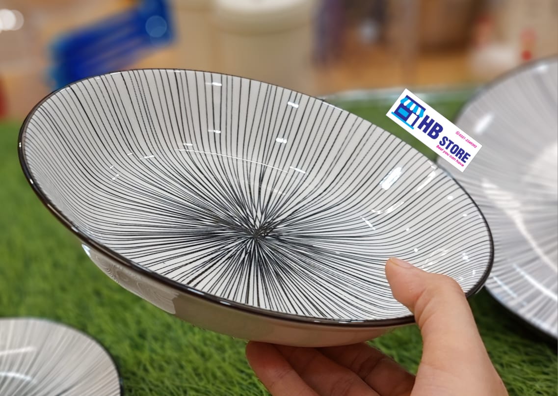 Danny Home Porcelain Black line  Plates