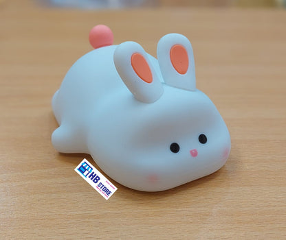 CUTE SILICON LED NIGHT LIGHT USB RECHARGEABLE TOUCH CONTROL