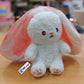 Reversible Fruit Rabbit Plush Toy Soft Stuffed Fruit Transformed Into Bunny Animal