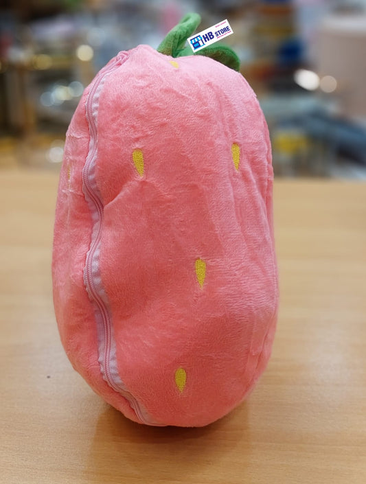 Reversible Fruit Rabbit Plush Toy Soft Stuffed Fruit Transformed Into Bunny Animal