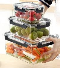 Rectangular Airtight Food Storage Containers