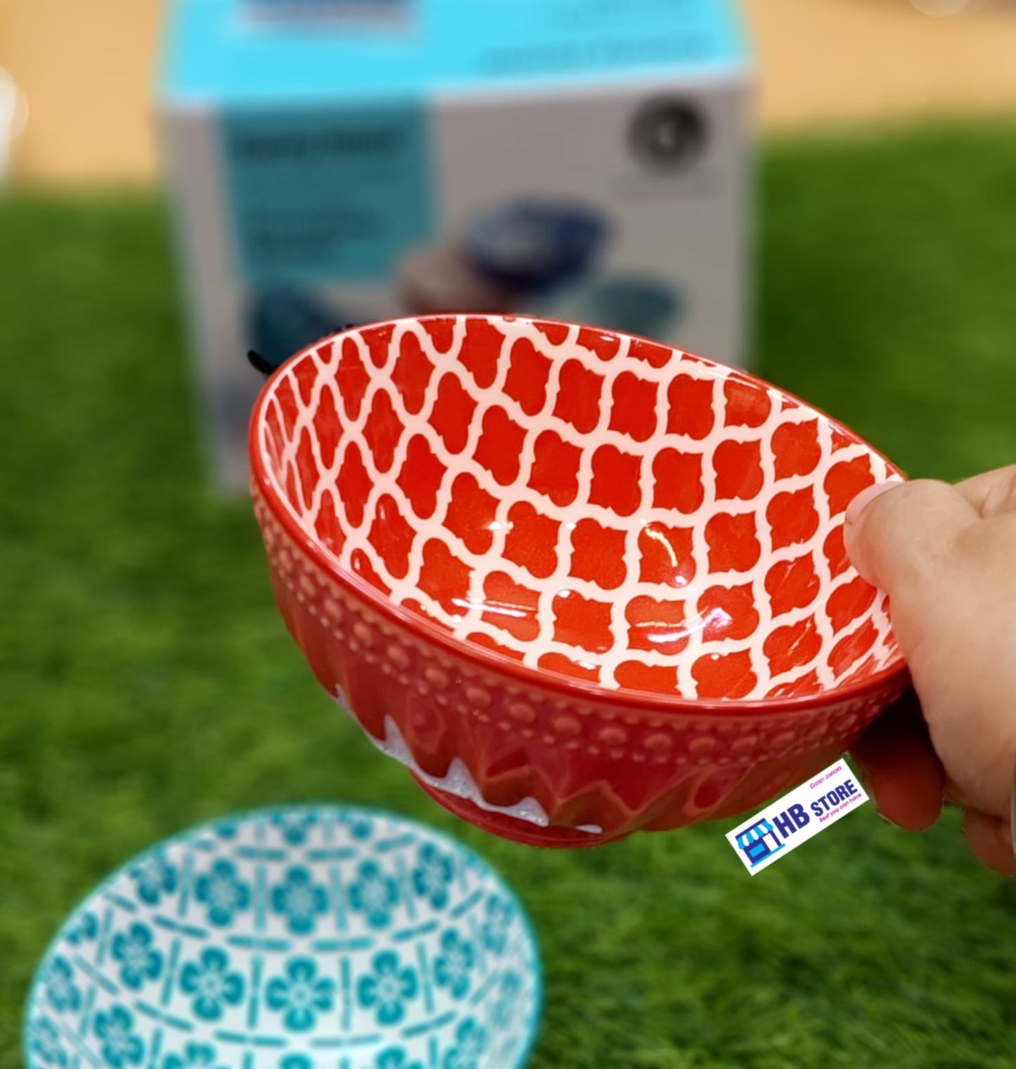 Danny Home Set of 10 Assorted Porcelain Bowls