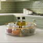 Clear Acrylic Rotating Organizer Tray