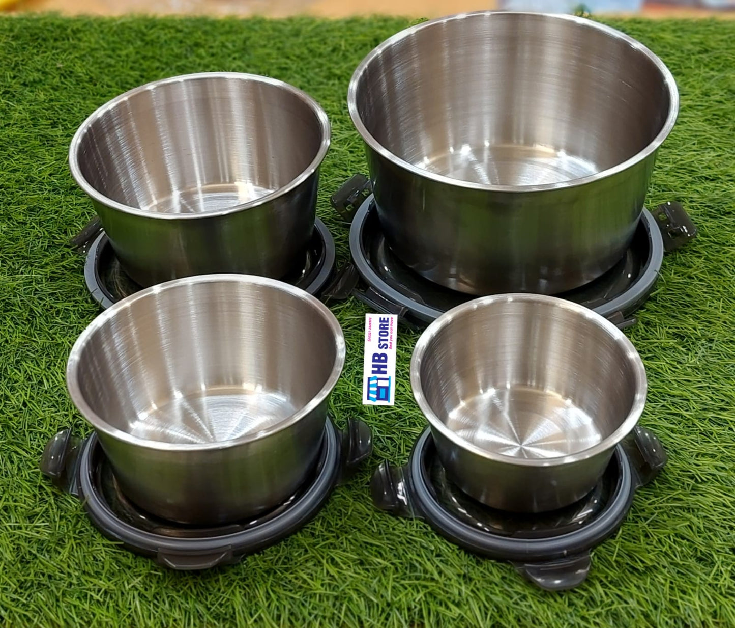 Premium Stainless Steel Airtight Food Storage Containers