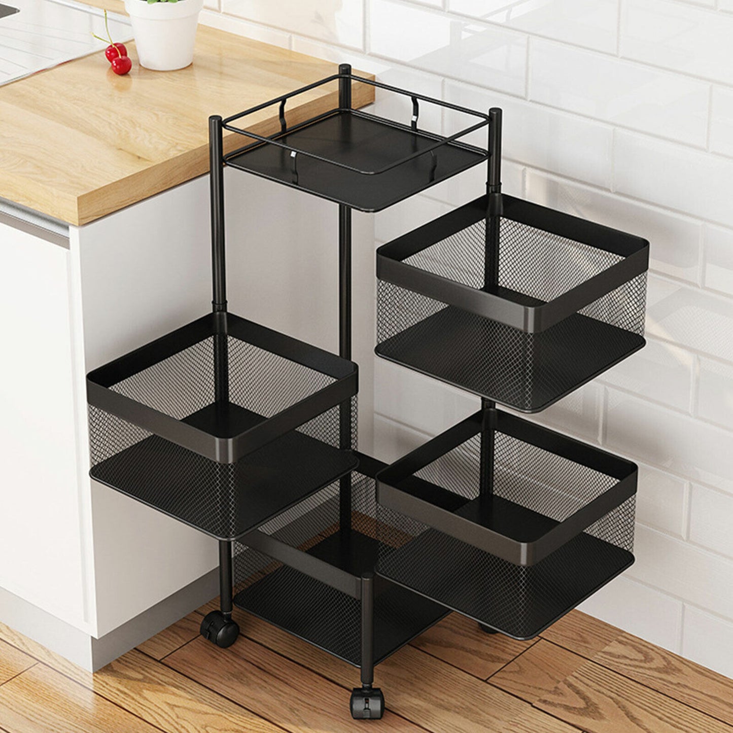 Square Metal Trolley