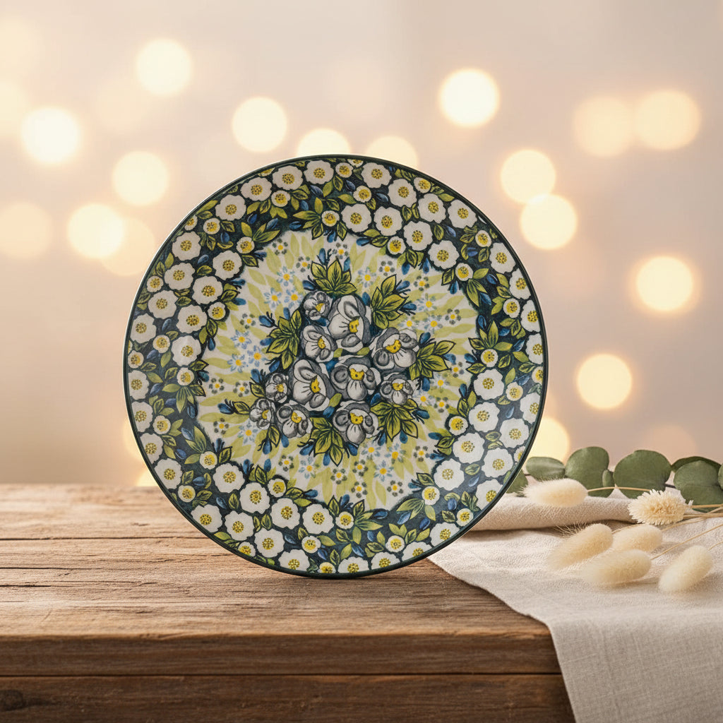 Bohemian Ceramic Dessert & Salad Plate