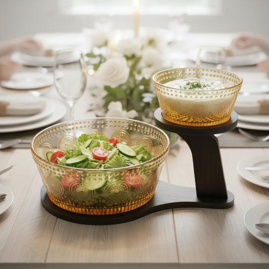 Nordic 2-Tier Dessert and Snack Display Stand.