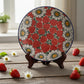Bohemian Ceramic Dessert & Salad Plate