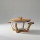 Glass Serving Bowls with Bamboo Lids