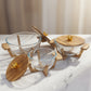 Glass Serving Bowls with Bamboo Lids