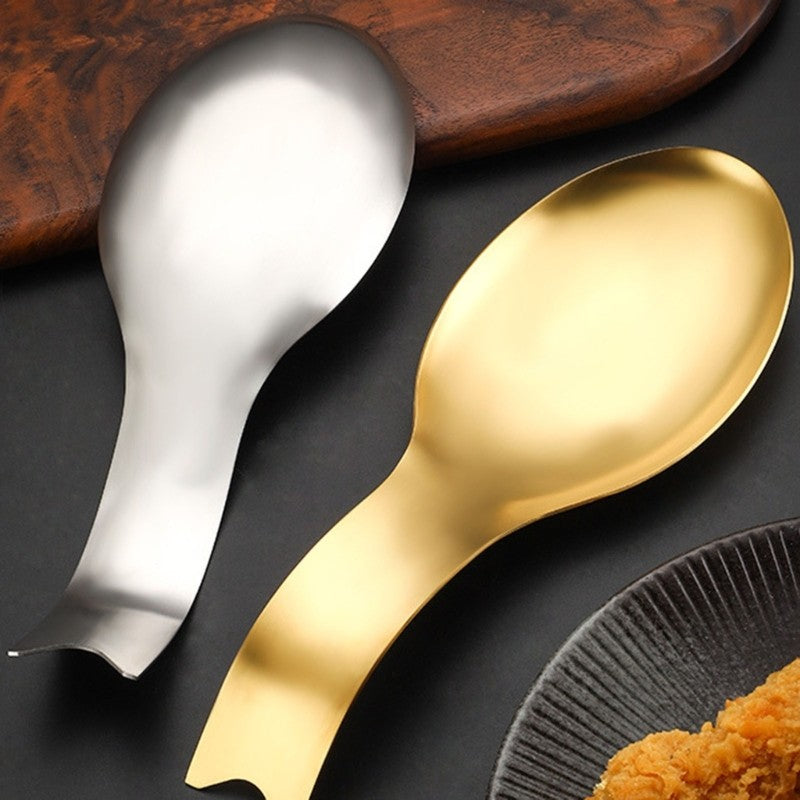Stainless Steel Spoon Rest & Utensil Holder for Kitchen Counter