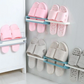 3-in-1 Wall Mounted Shoe & Slipper Holder Rack