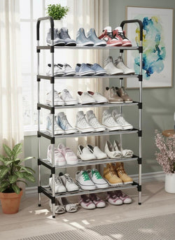 Shoe Rack Fabric Storage Cabinet - Versatile Closet Organizer
