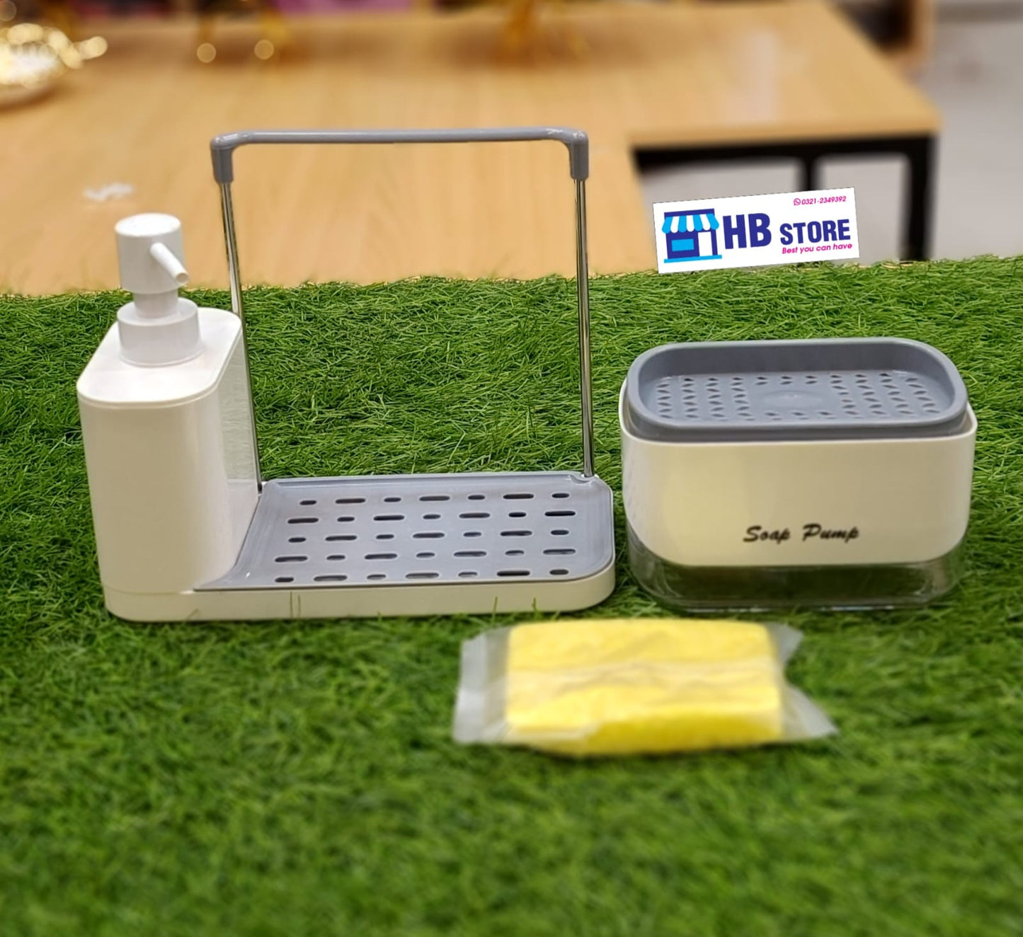 Modern Liquid Soap Pump Dispenser – Refillable & Leak-Proof
