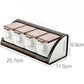 "4-in-1 Wall Spice Box Set – Sleek, Handy & Spoon-Ready!"