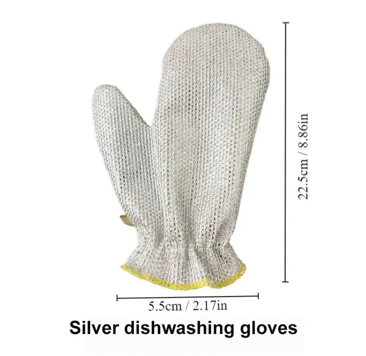 Mesh Scrubbing Gloves – Perfect for Dishes & Home Cleaning