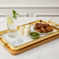 Beautiful Serving Platter With Wooden Tray