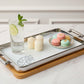 Beautiful Serving Platter With Wooden Tray