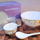 14Pcs Ceramic Soup Set