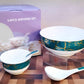 14Pcs Ceramic Soup Set